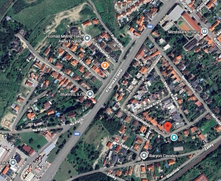 Predaj stavebný pozemok 733 m², Svätý Júr – rodinný dom