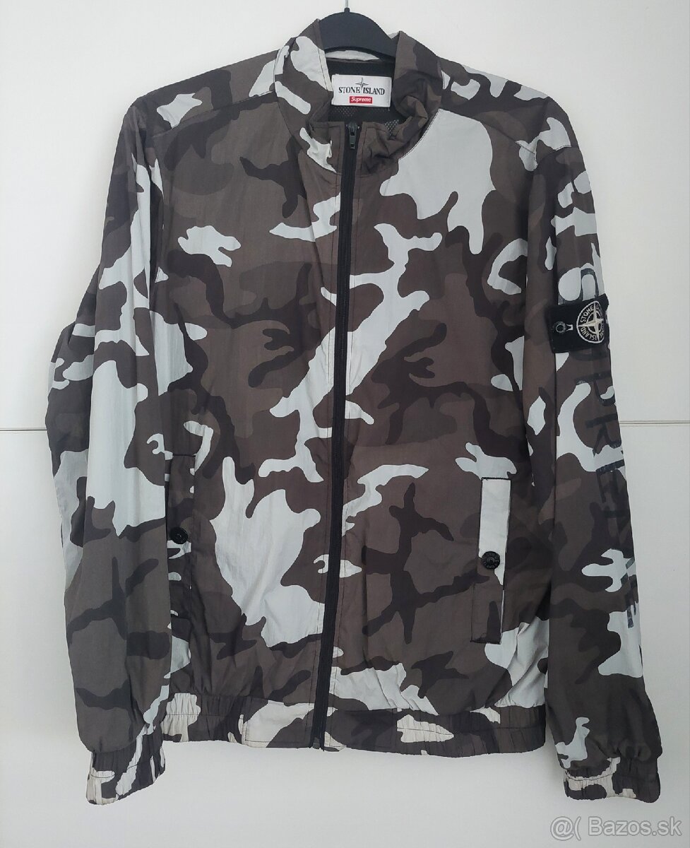 Stone island x supreme šušťakova bunda