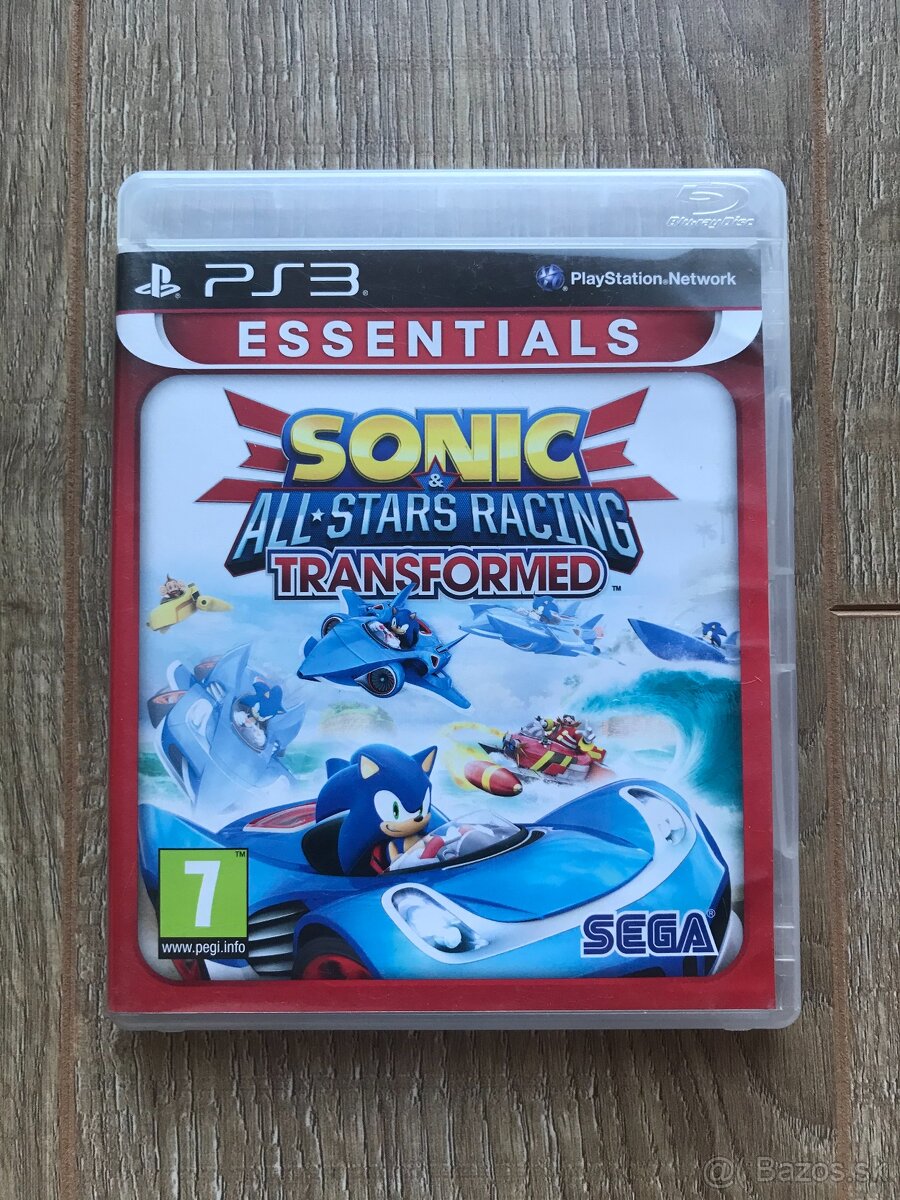Sonic & All-Stars Racing Transformed na Playstation 3