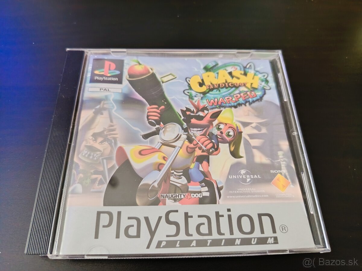 Crash Bandicoot 3 Warped PS1,PS2,PS3