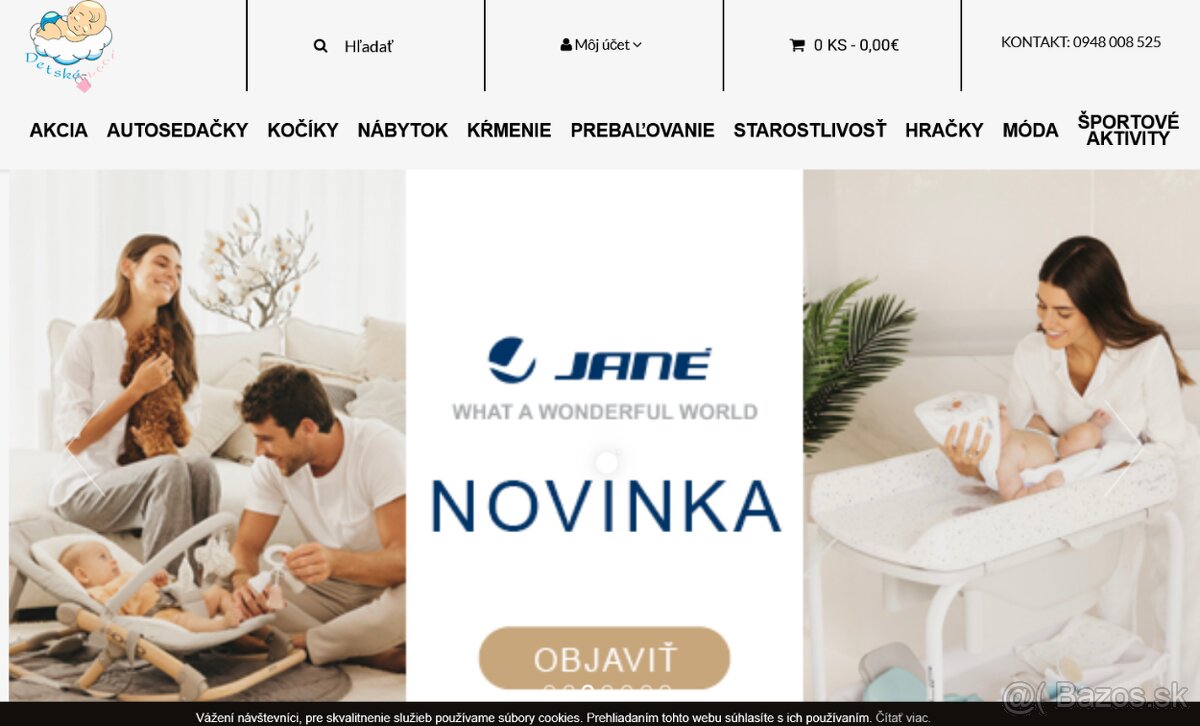 Predám profesionálny a funkčný e-shop