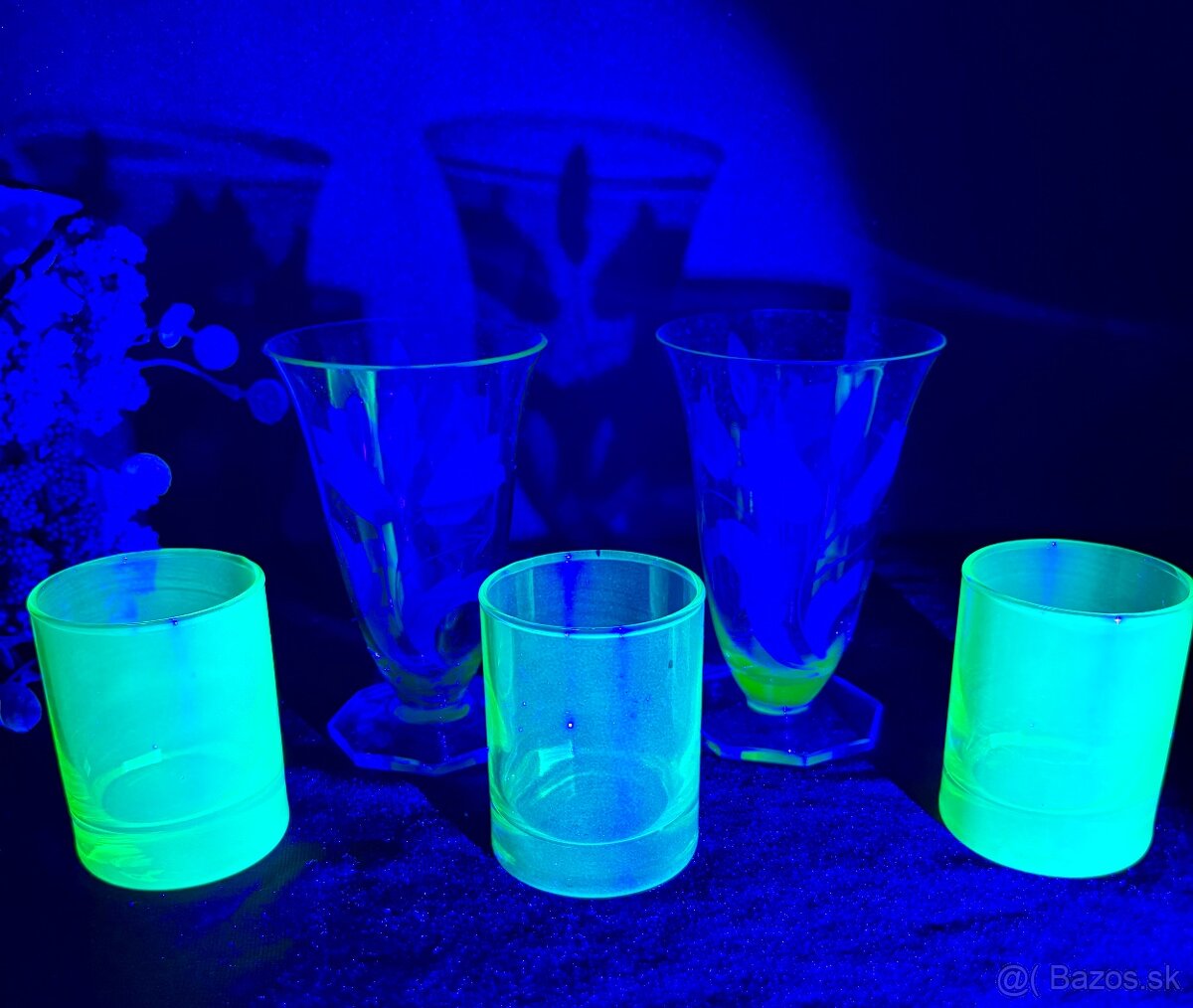 Uránové poháriky 5 ks