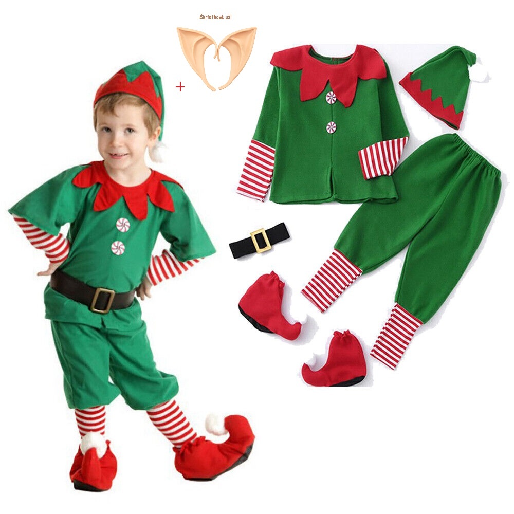 Vianočné oblečenie škriatok/ELF
