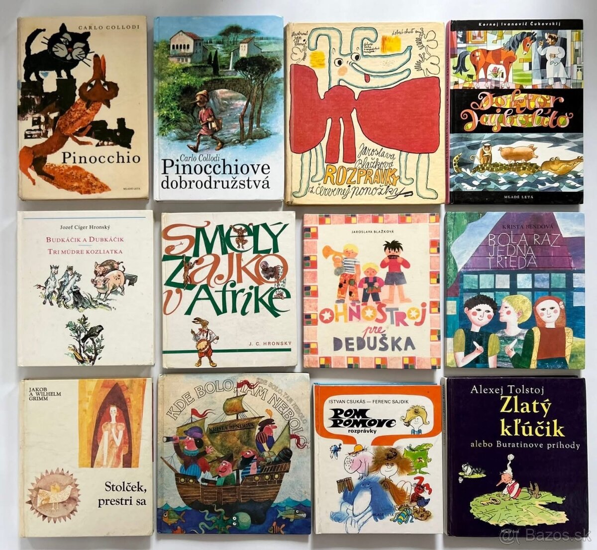 Krásne staré detske knihy