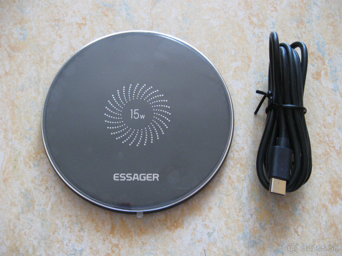 Bezdrotova nabijacka Essager 15W