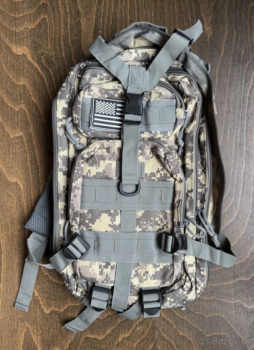 BATOH - digitálny maskovací vzor - NOVÝ