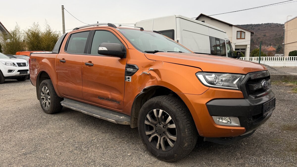 FORD RANGER WILDTRAK - POŠKODENY NA PREDAJ