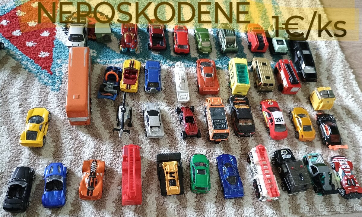 Predám autíčka a sety autíčok