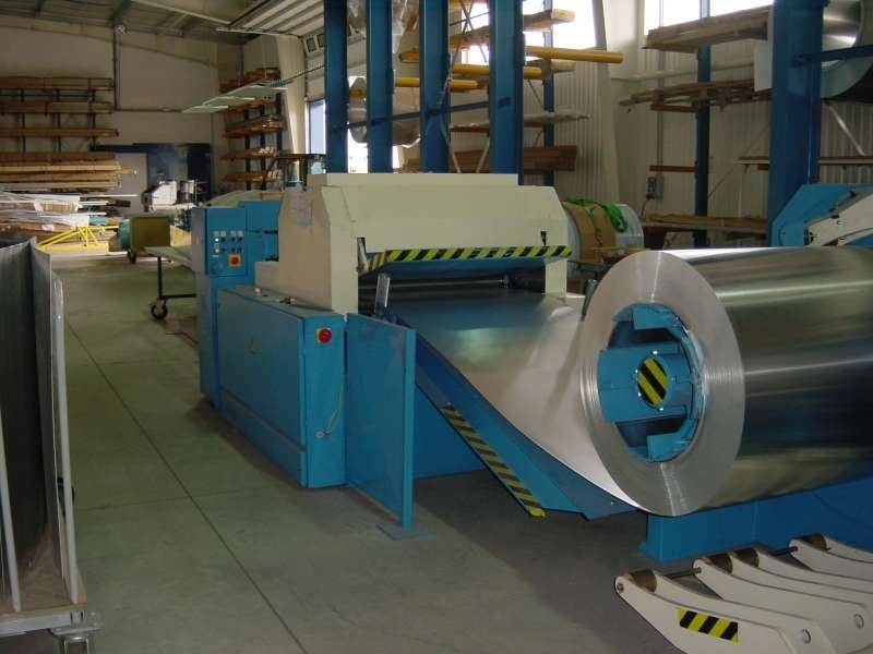 Dělící linka na plech LHD 1000/1,5