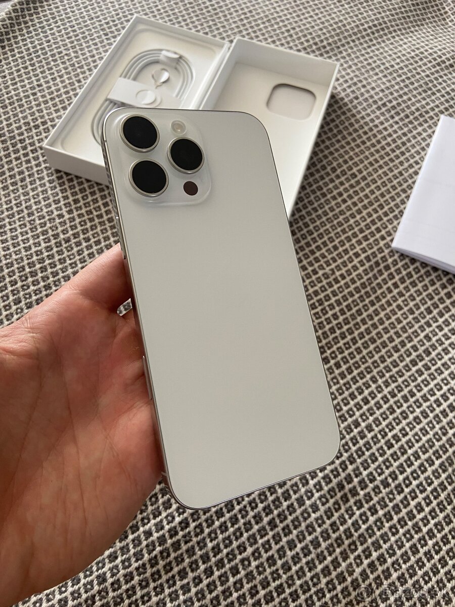 iPhone 16 Pro Max 256GB White Titanium