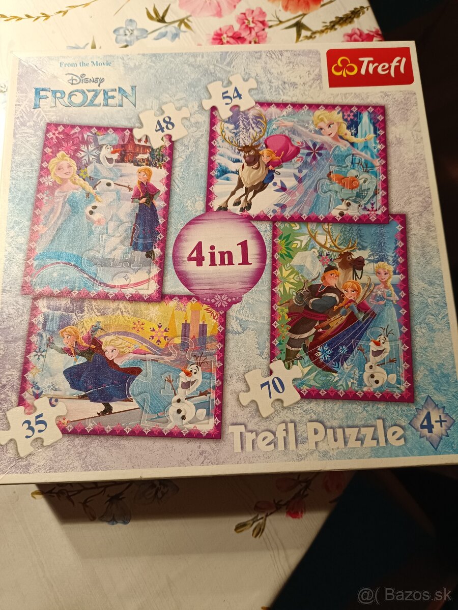 Puzzle Frozen 4v1