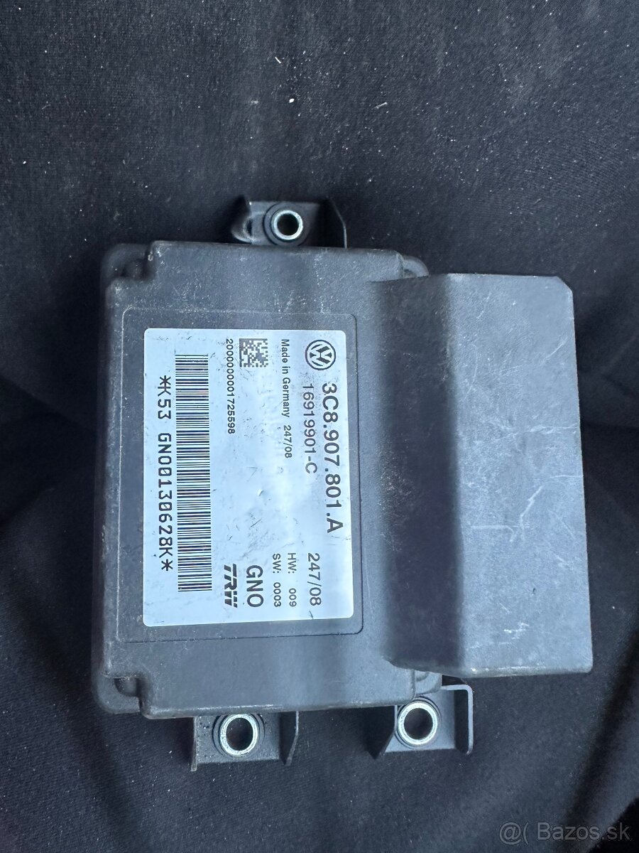 Riadiaca jednotka ručnej brzdy volkswagen passat b6