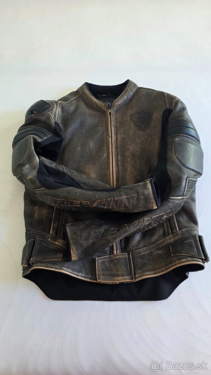 Moto Bunda REVIT kožená