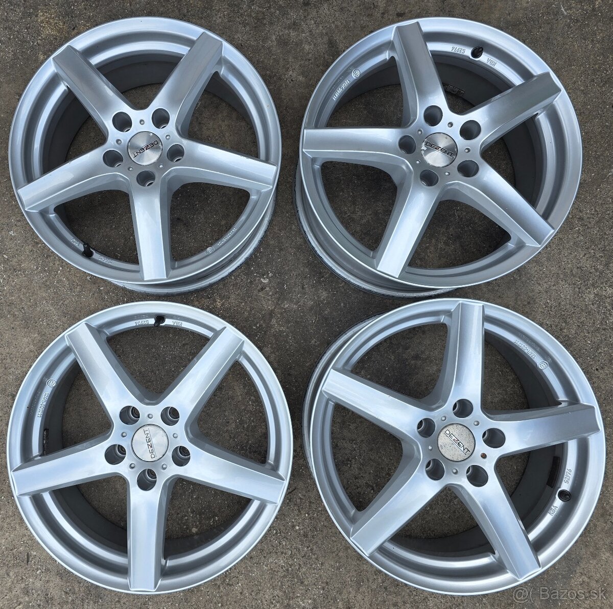 HLINÍKOVÉ DISKY DEZENT 5x112 R17