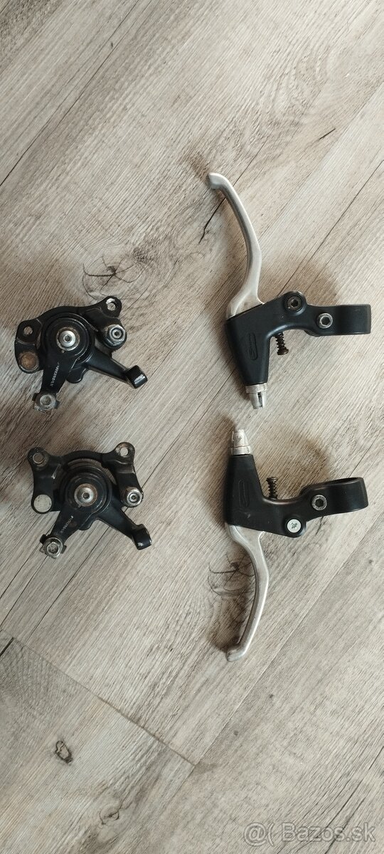 Mechanické kotúčové brzdy