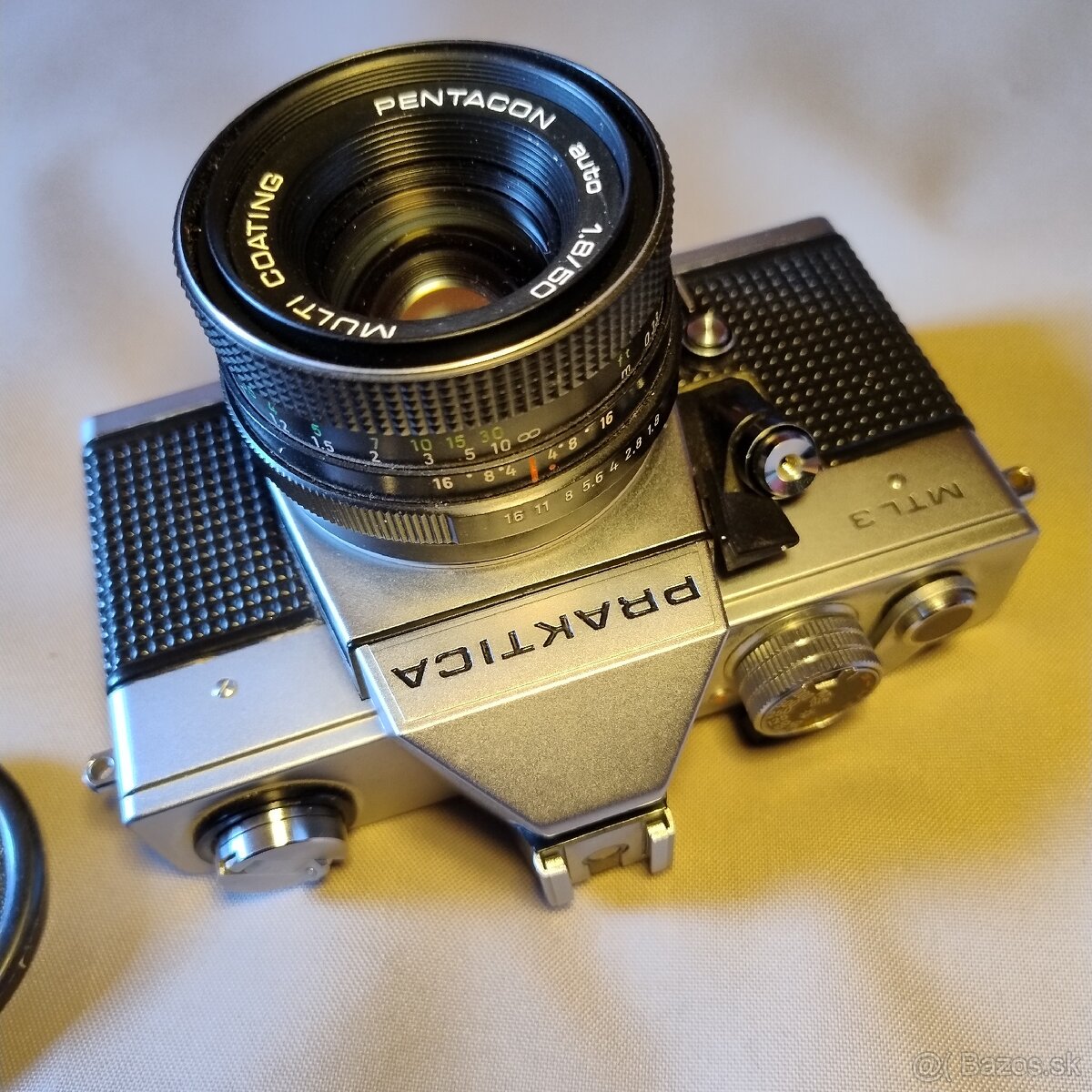 Praktica MTL3 + Pentacon 50mm 1.8 - Plne funkčný