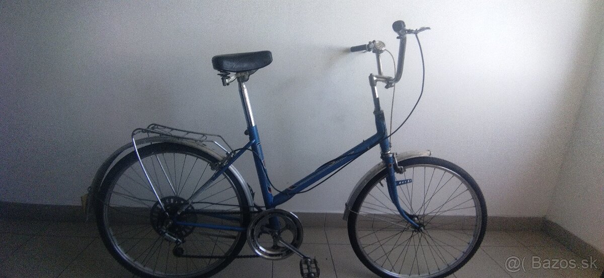 Predám retro bicykel eska 24" kolesa. Servisovan. Pôvodný s