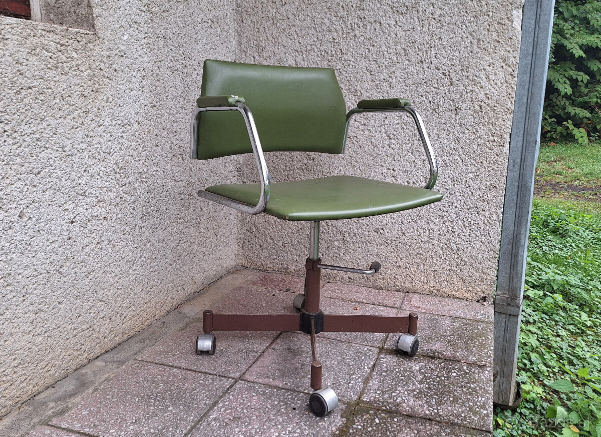 Retro otočné kreslo KOVONA