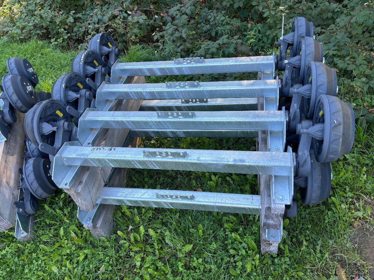 Brzdena náprava KNOTT 1800kg