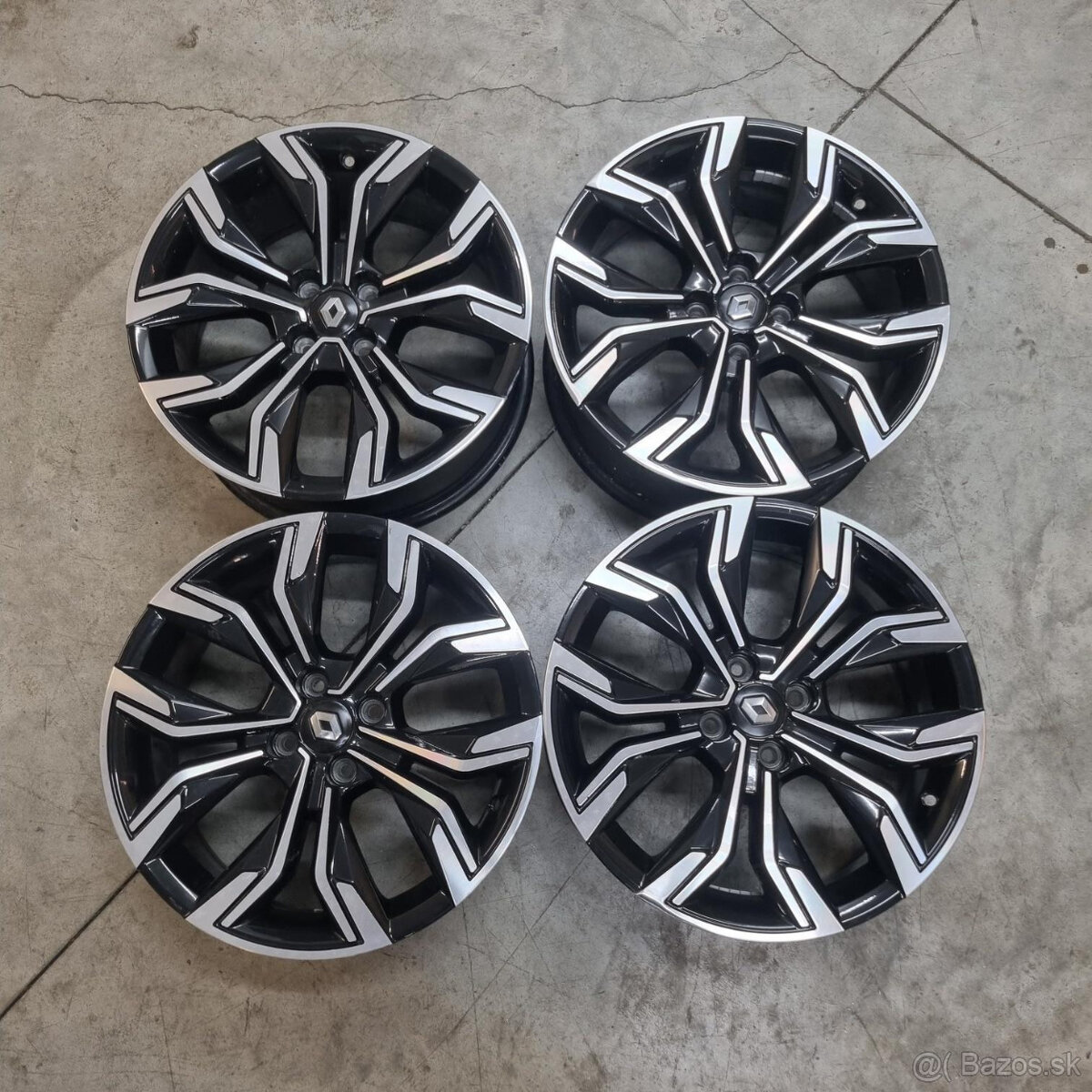 Hliníkové Renault disky 4x100 R17 7J ET37