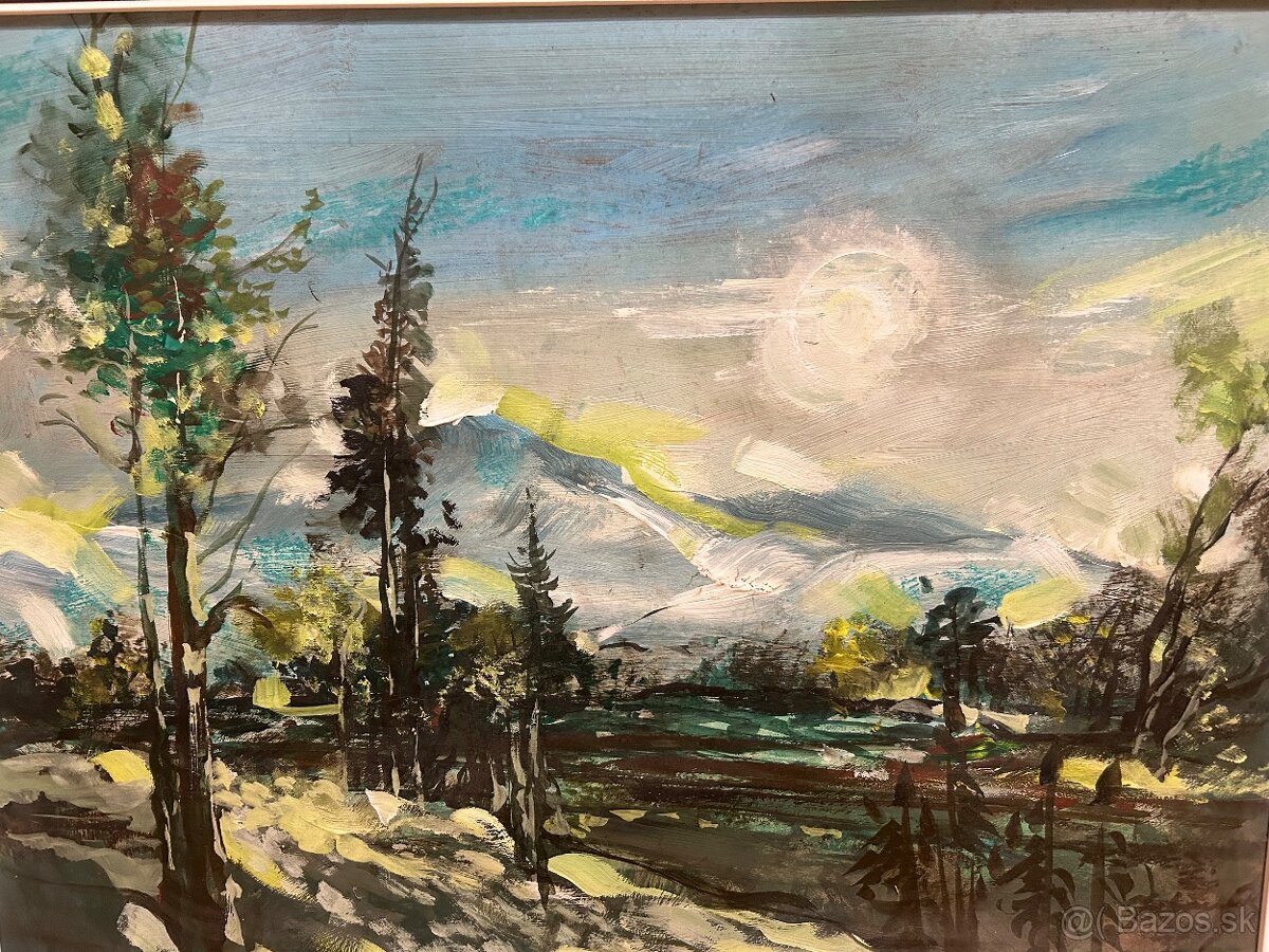 Obraz Johanides Prešov olej