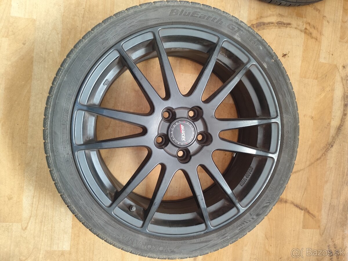 R18 5x112 Alutec + letné pneu Yokohama