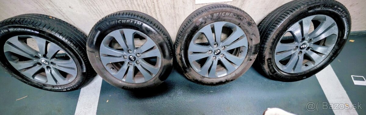 5x114,3 r18 Kia disky plus pneumatiky 235/55 r18