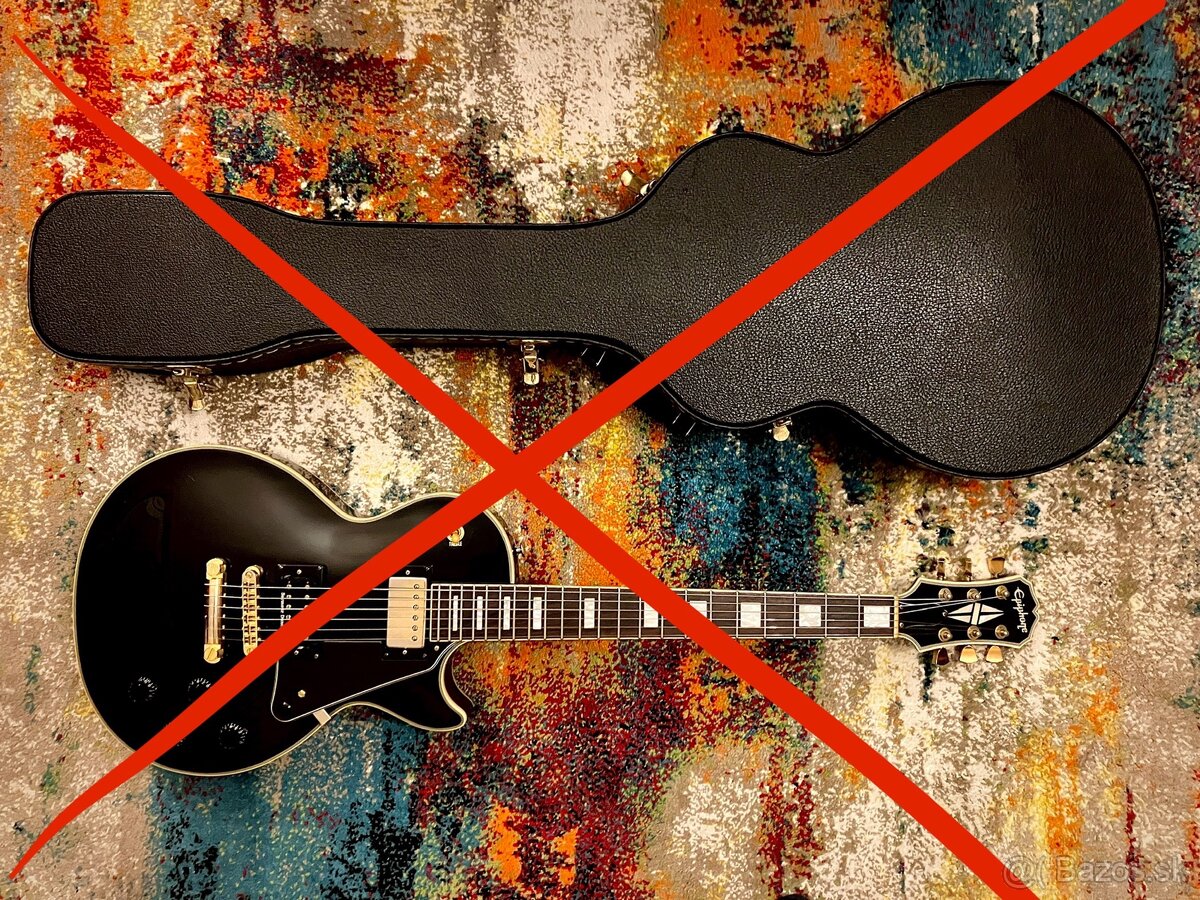 PREDANÉ - Epiphone Les Paul Custom Ebony (2004 MIK)