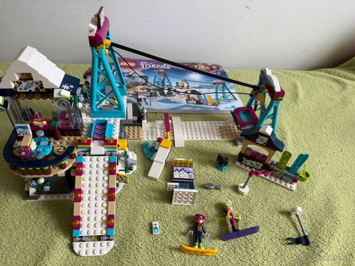 Lego friends-vlek v zimnom stredisku 41324