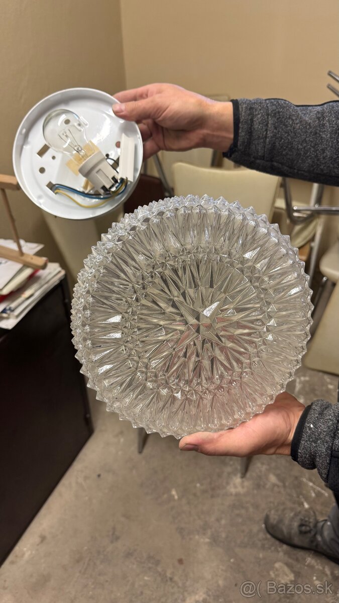 Sklenené kryty na svetlo