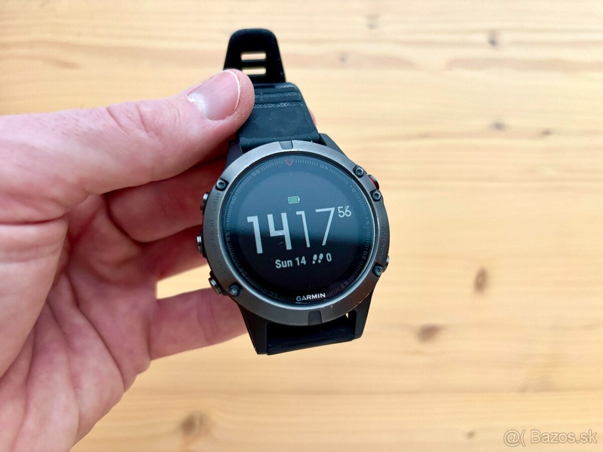 Garmin Fenix 5 s novým remienkom