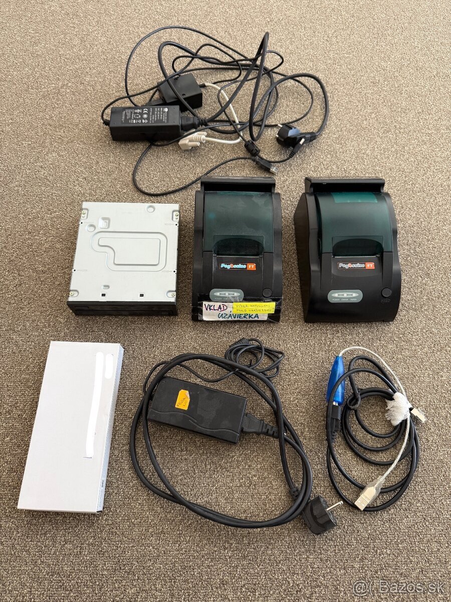 2x Bowa Pegassino FT G5870 fiskálna tlačiareň