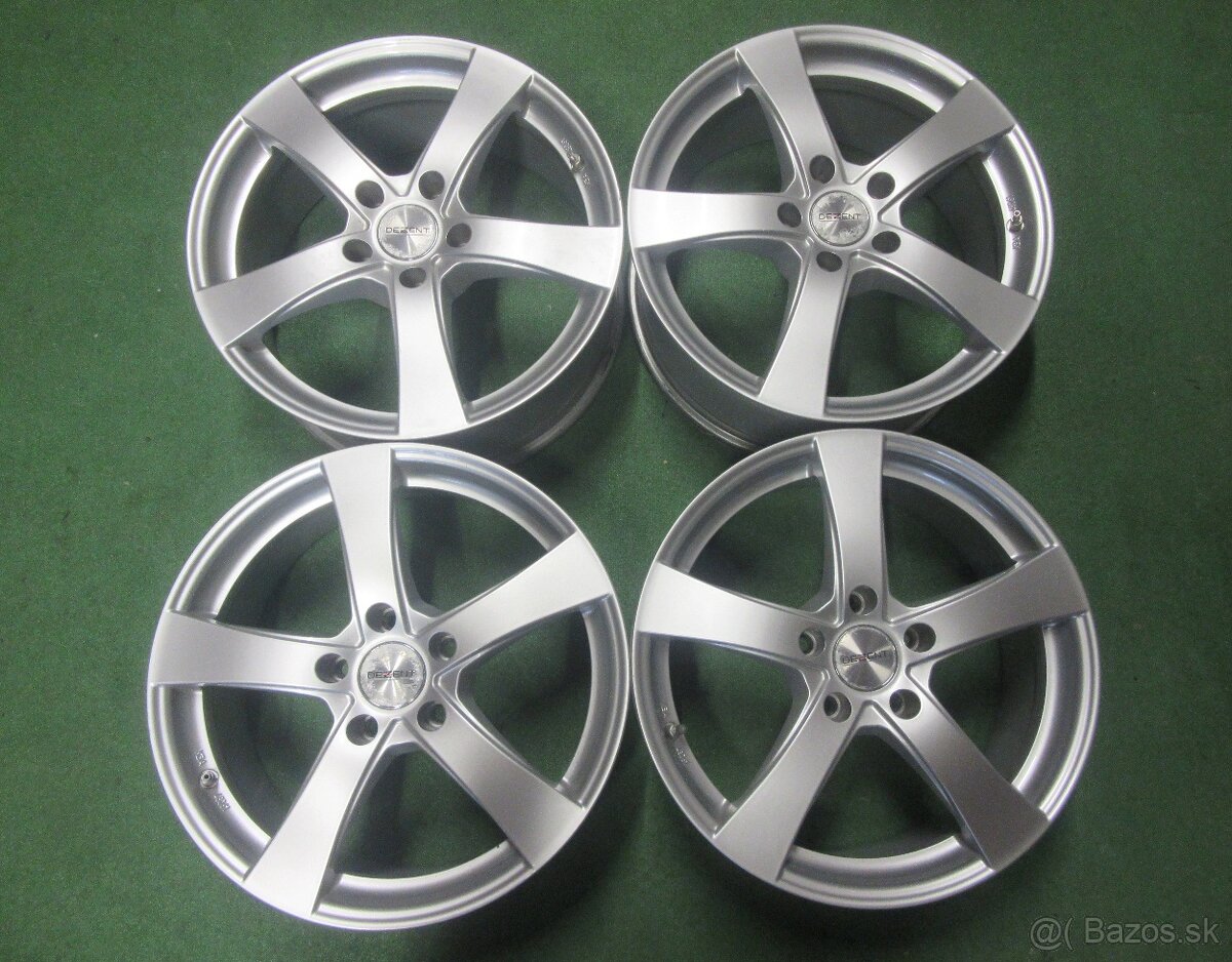 R18 hlinikové disky DEZENT rozteč 5x120 8x18 ET45