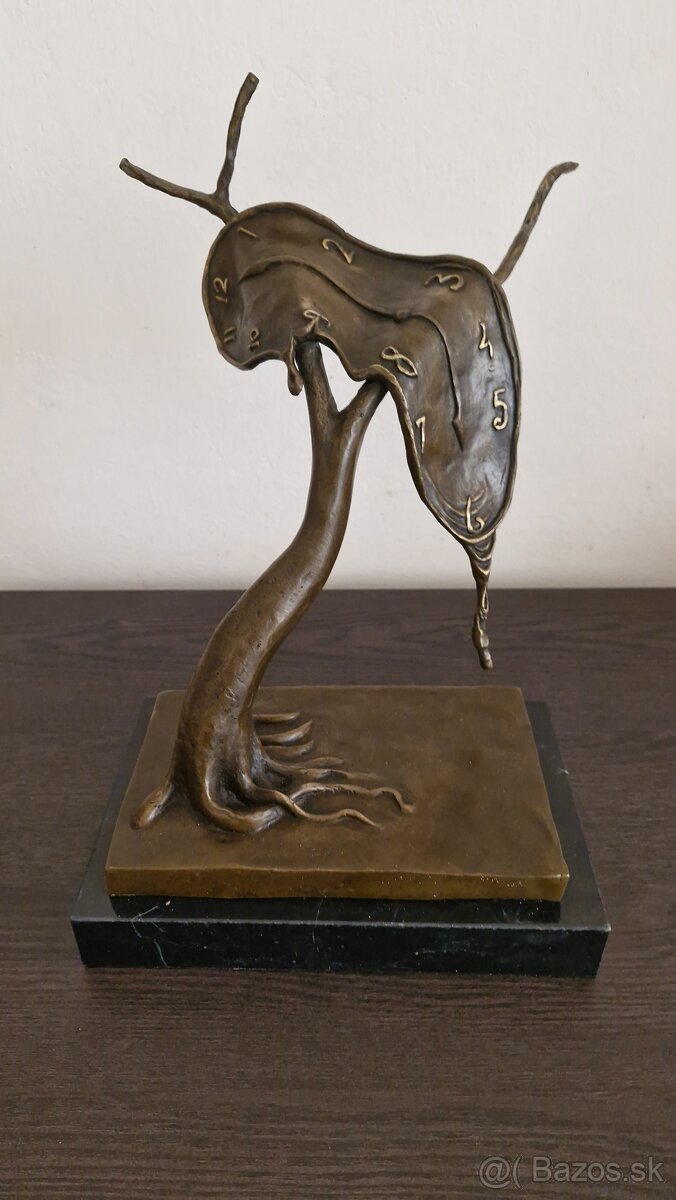 Salvador Dali - Tekoucí hodiny 1 - bronz