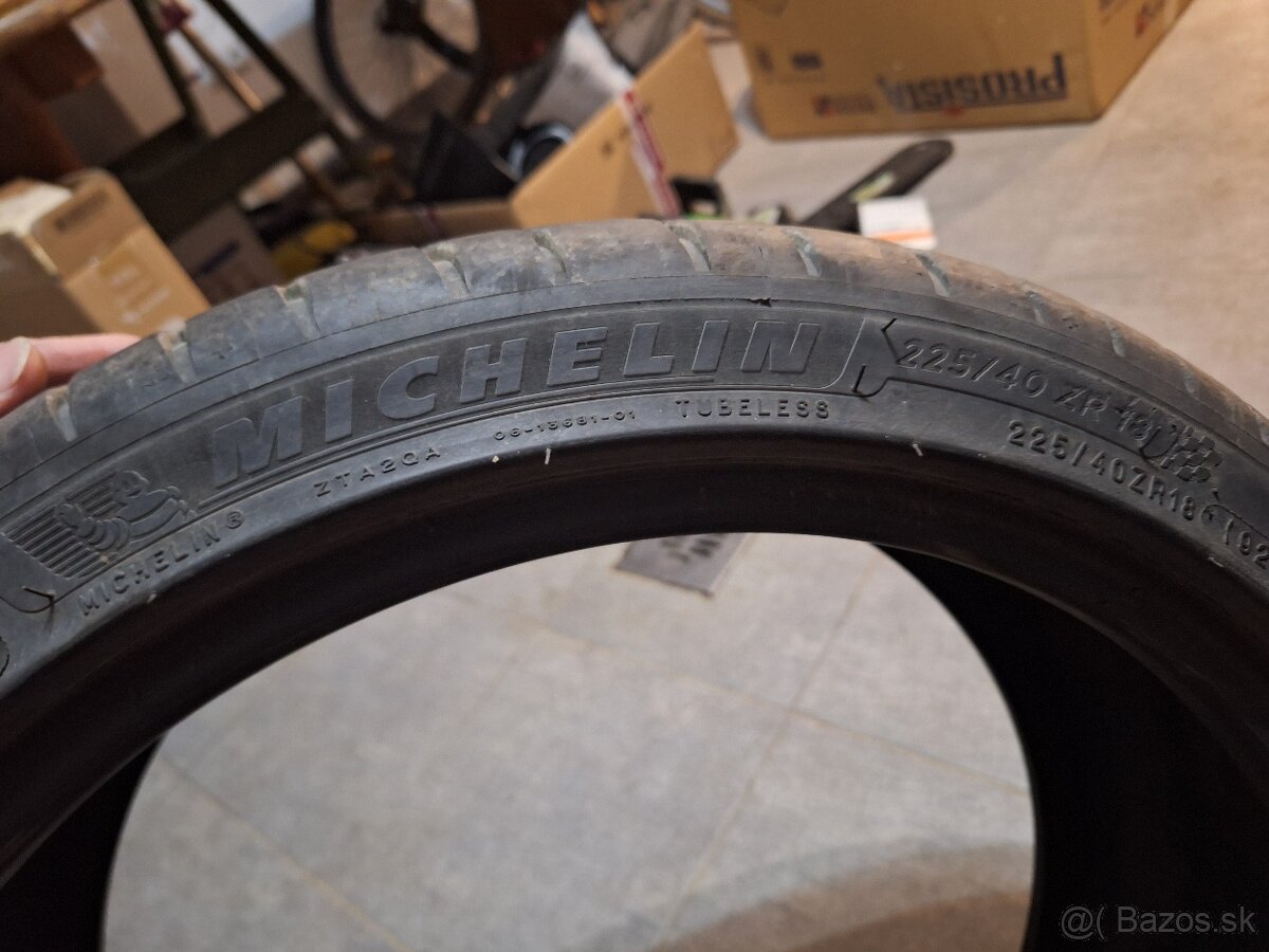 Predám letné pneumatiky 225/40 r18 Michelin