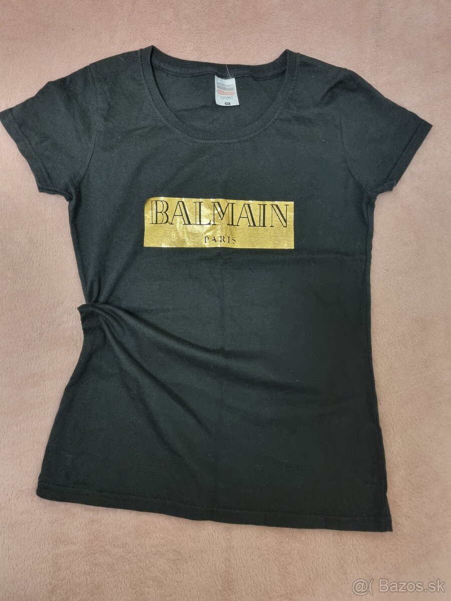 Predám dámske čierne tričko B