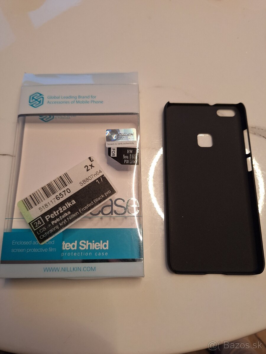 Huawei P10 Lite čierne puzdro