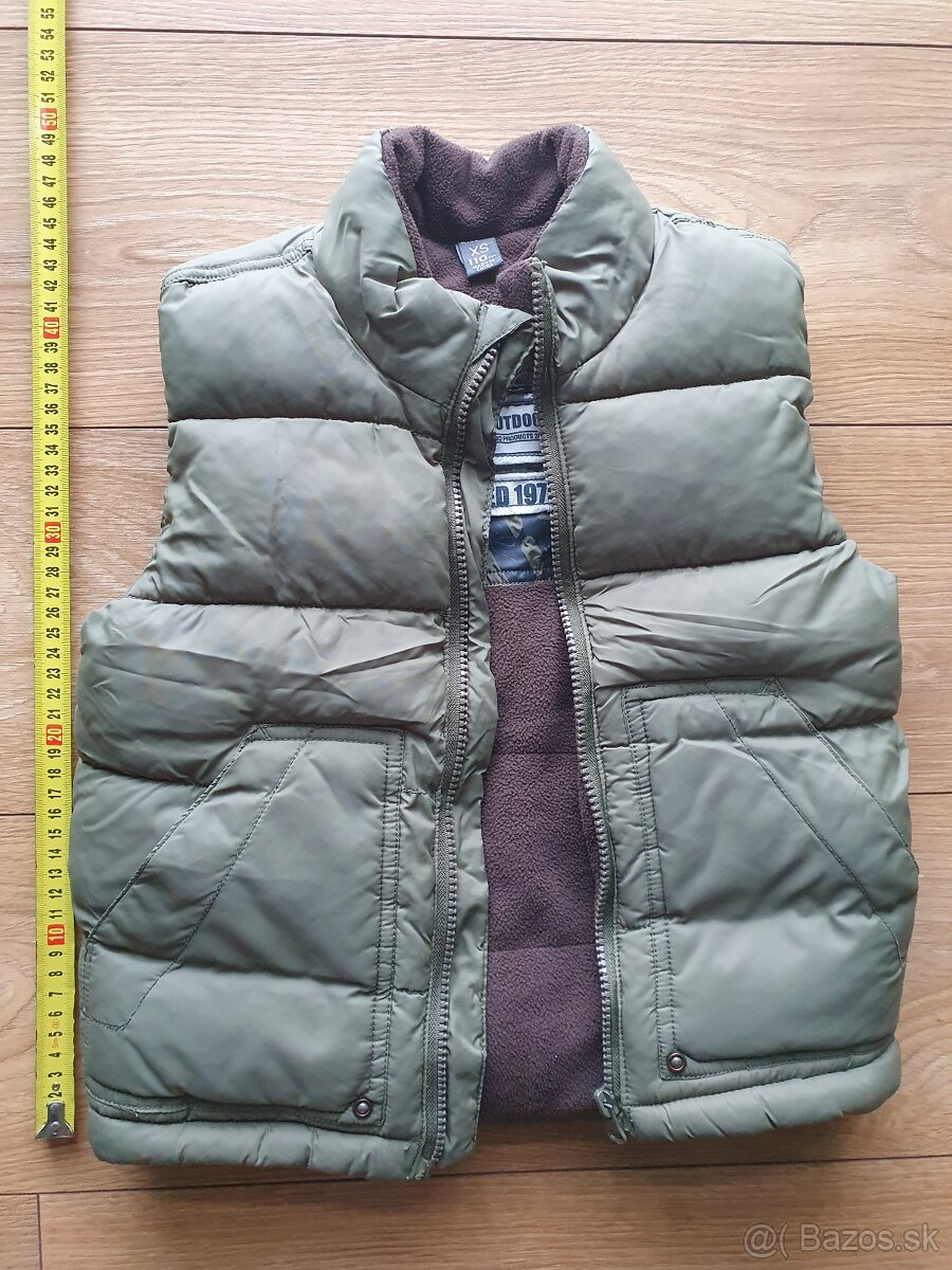 Detská zimná vesta + druhá ZADARMO