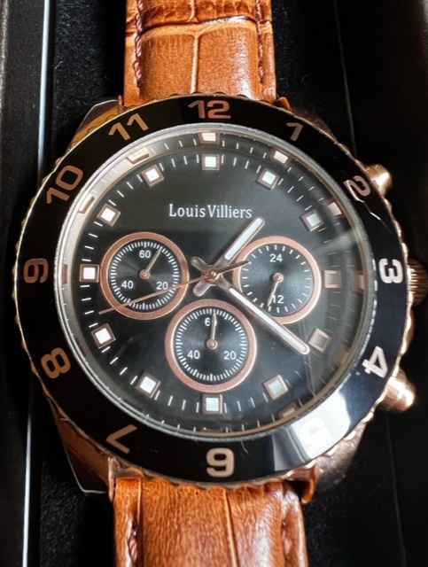 Elegantne hodinky Louisa Villiersa pre mužov