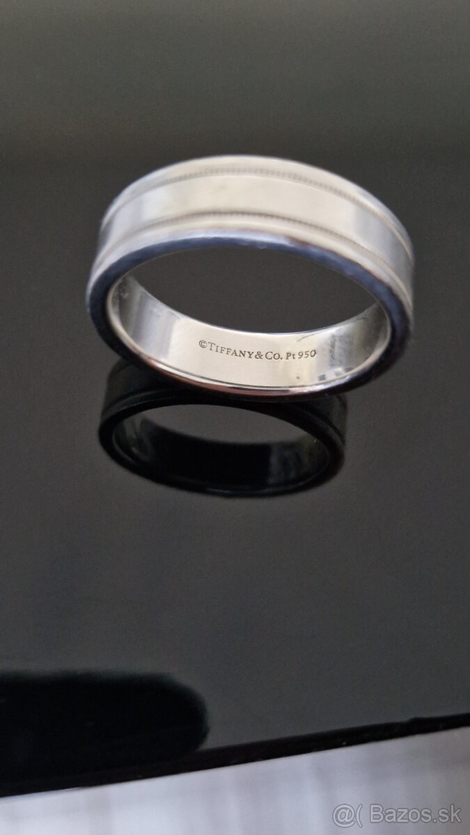 Platinový prsteň Tiffany&Co. Pt950