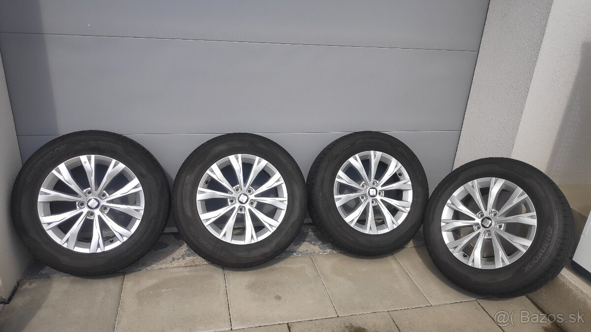 5x112 7Jx17 H2 ET40 + letné pneumatiky