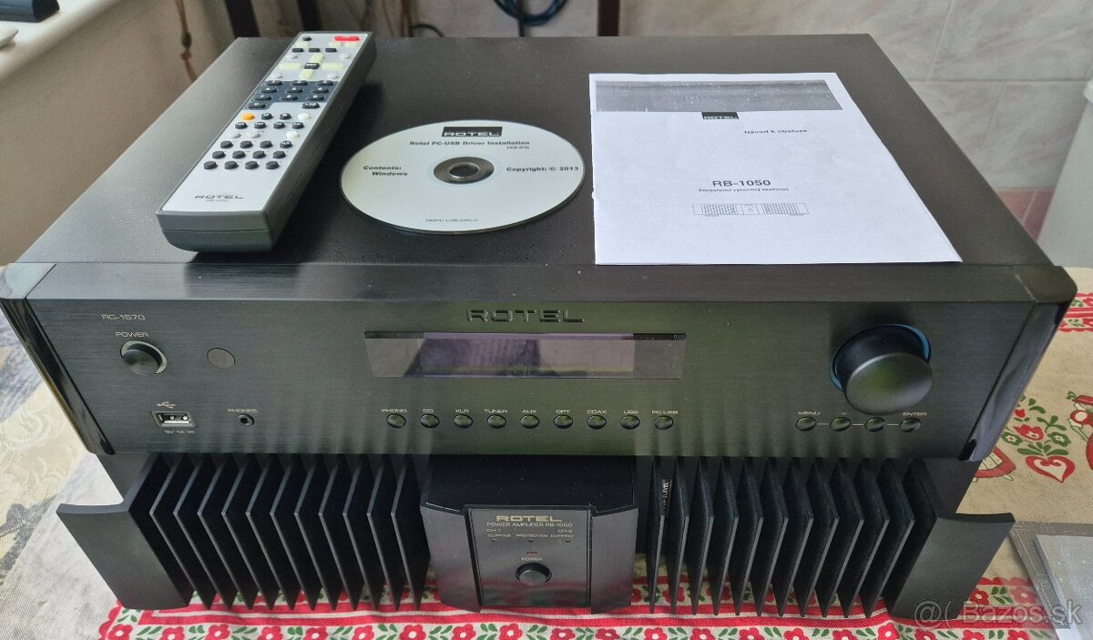 ROTEL RB - 1050 + ROTEL RC -1570