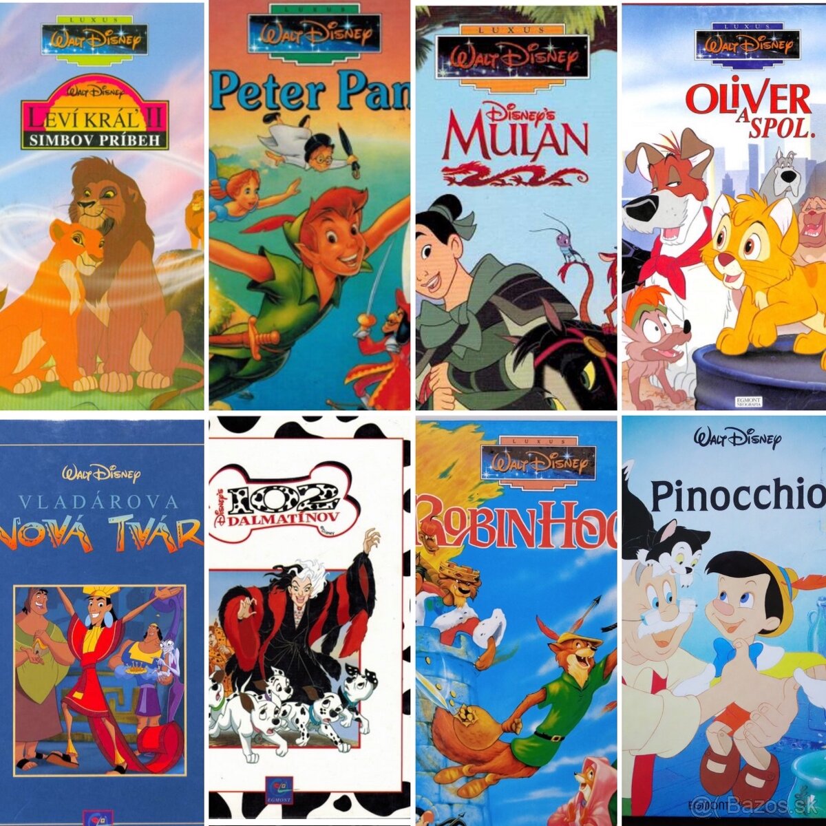 Kúpim knihy Walt Disney edícia Luxus