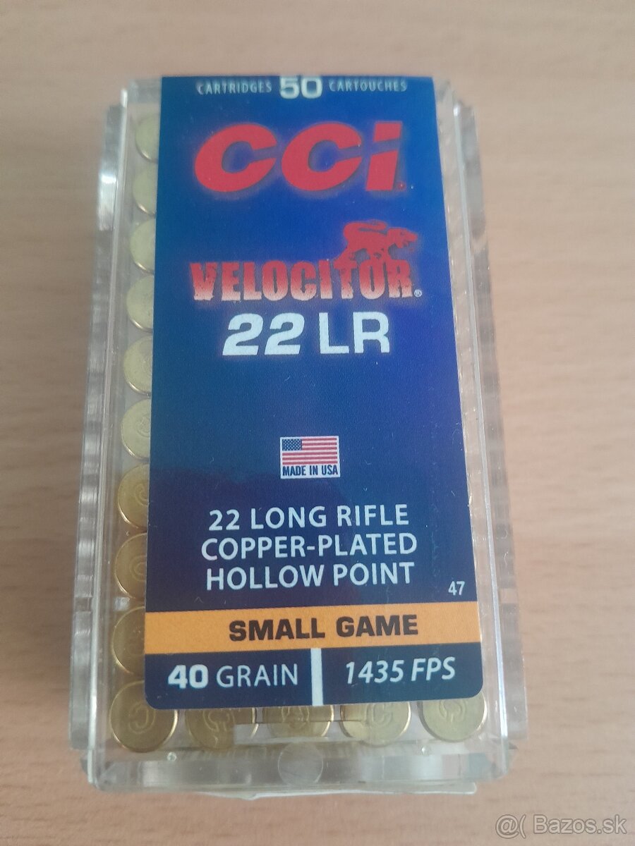 náboje 22lr