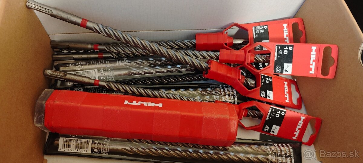 Predám vrtáky HILTI a WÜRTH