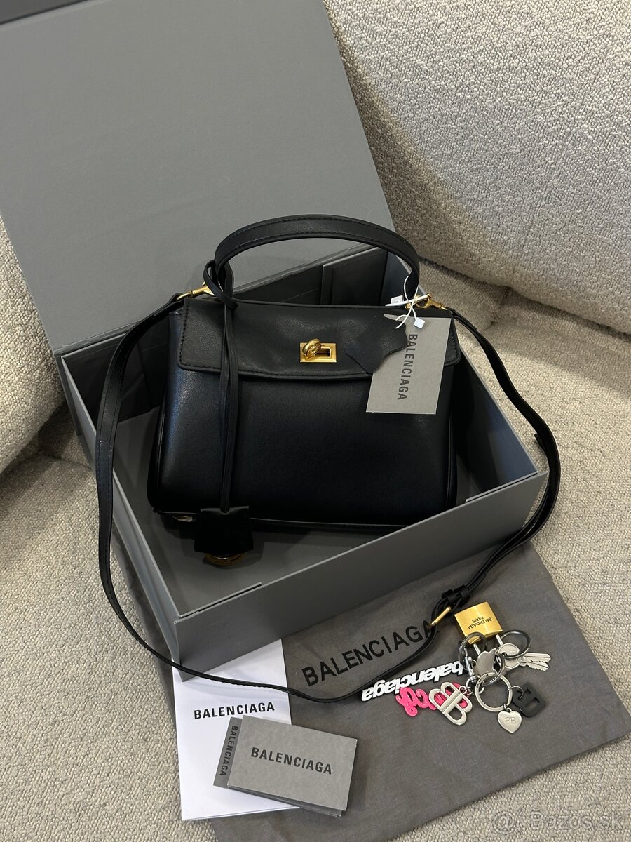 Balenciaga Rodeo Mini Black/Gold