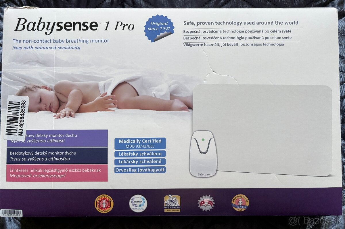Predám monitor dychu Babysense 1PRO