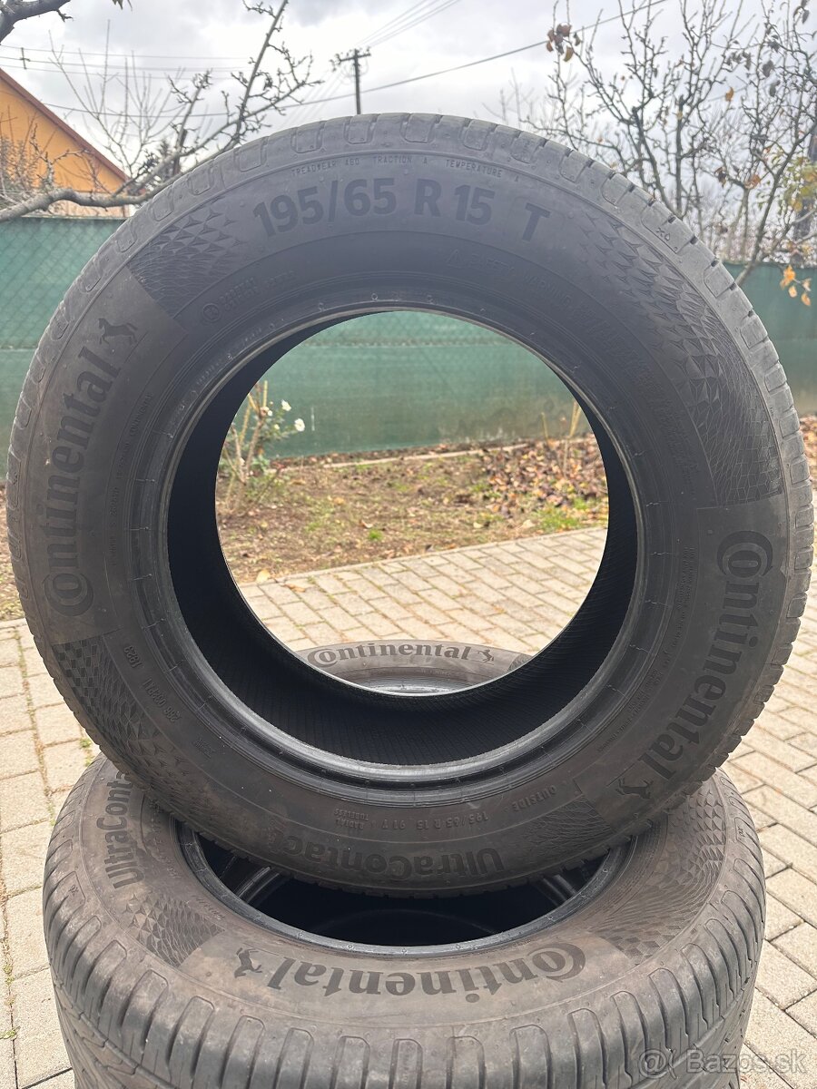 Pneumatiky Continental 195/65 R15 Letné Ultra Contact