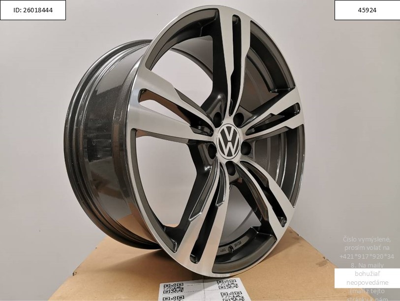 Vw Golf, Passat alu disky 8,5J R19 5x112 ET45 1219