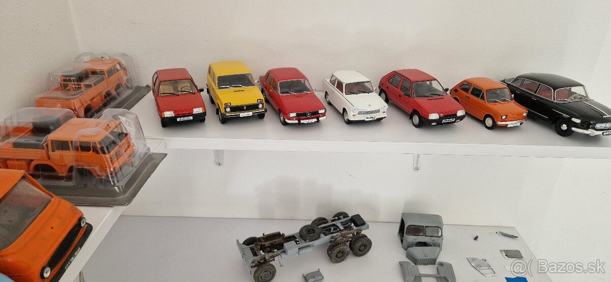 Modely Hachette 1:24, Deagostiny 1:43